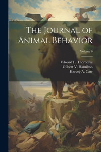 Journal of Animal Behavior; Volume 6