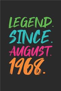 Legend Since August 1968