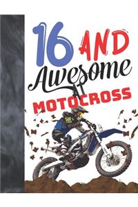 16 And Awesome At Motocross