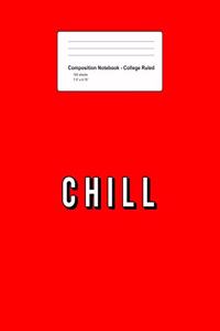 Composition Notebook - College Ruled