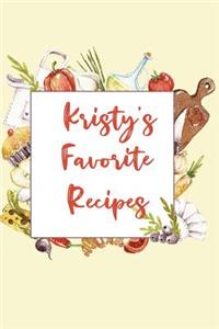 Kristy's Favorite Recipes