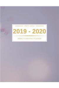 2019 - 2020 Planner Weekly And Monthly
