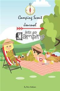 Camping Scout Journal Let's Go Camping