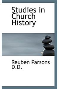 Studies in Church History