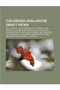 Colorado Avalanche Draft Picks