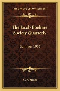 Jacob Boehme Society Quarterly