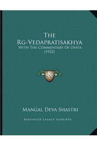 The Rg-Vedapratisakhya