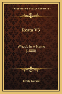 Reata V3