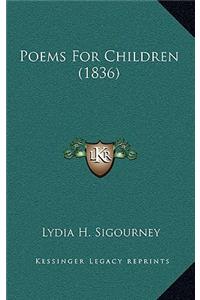 Poems For Children (1836)