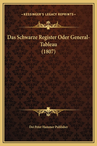 Das Schwarze Register Oder General-Tableau (1807)