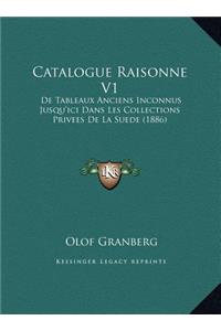 Catalogue Raisonne V1