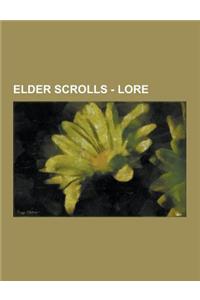 Elder Scrolls - Lore