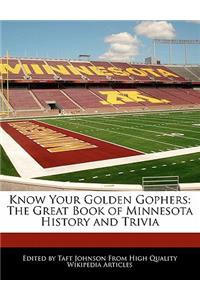 Know Your Golden Gophers
