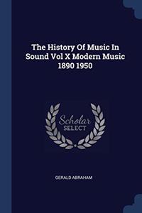 THE HISTORY OF MUSIC IN SOUND VOL X MODE