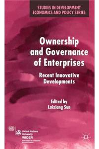 Ownership and Governance of Enterprises