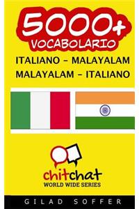 5000+ Italiano - Malayalam Malayalam - Italiano Vocabolario