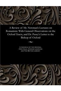 Review of Mr. Newman's Lectures on Romanism