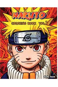 Naruto: Coloring Book: Vol.1: Adult Coloring Book