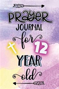 Prayer Journal For 12 Year Old
