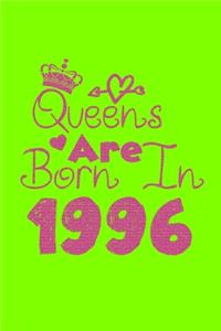 Queens Are Born In 1996 Notebook