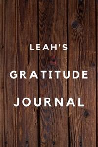 Leah's Gratitude Journal