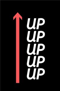 Up And Down - GYM LOG Notebook