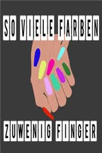 Nagelstudio Notizbuch