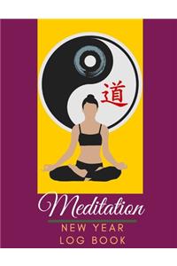Meditation New Year Log Book