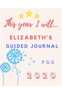 This Year I Will Elizabeth's 2020 Guided Journal