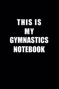 Notebook For Gymnastics Lovers