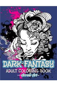 Dark Fantasy Adult Coloring Book