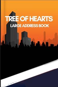 Tree of Hearts Large Address Book