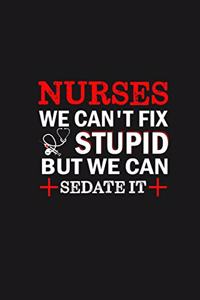 Nurses We Can't Fix Stupid But We Can Sedate It