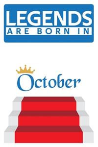 Legends are born in October