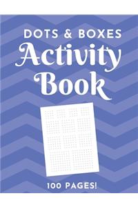 Dots & Boxes Activity Book - 100 Pages!