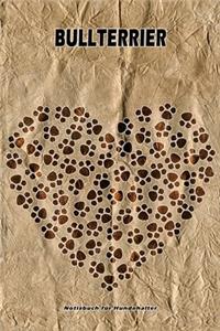 Bullterrier Notizbuch für Hundehalter