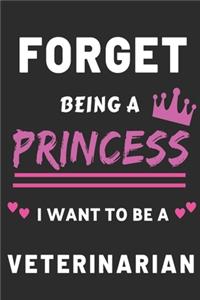 Forget Being A Princess I want to Be A Veterinarian