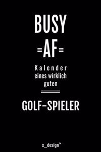 Kalender 2020 für Golf-Spieler
