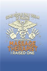 Dream of Finding Awesome Message Therapist I Raised One Dot Grid