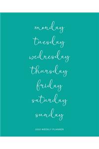2020 Weekly Planner