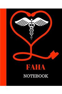 FAHA Notebook