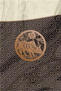 Monogram Ox Notebook