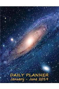 Daily Planner January - June 2019