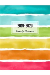 2019-2020 Weekly Planner