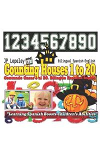 Counting Houses 1 to 20. Bilingual Spanish-English