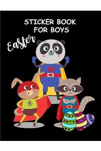 Easter Sticker Book for Boys