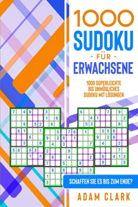 1000 Sudoku für Erwachsene