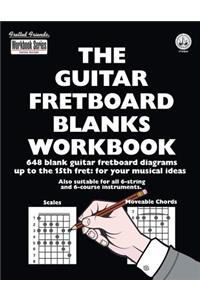 The Guitar Fretboard Blanks Workbook
