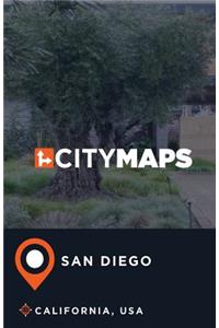 City Maps San Diego California, USA