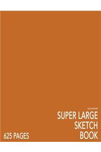 Golden Brown Super Large Sketchbook